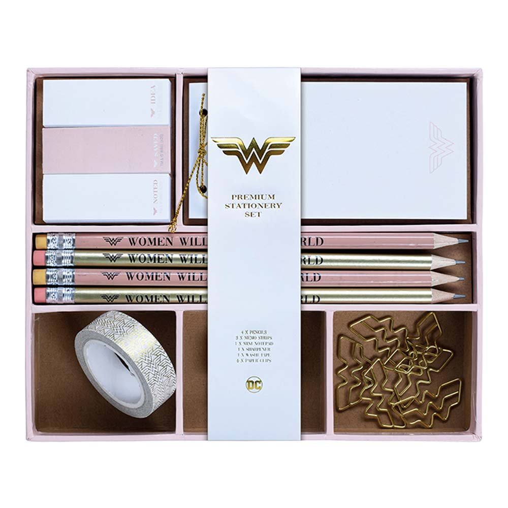 WONDER WOMAN ワンダーウーマン - Save the World / Premium Stationery Set / 文房具 - PGS